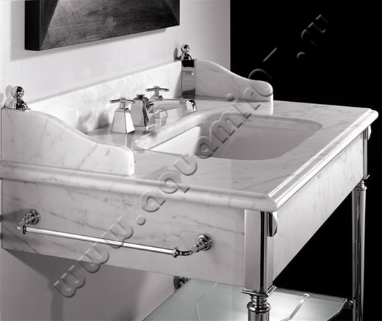 Консоль под раковину Devon & Devon Madison consolle DEMADISONBICR в интерьере