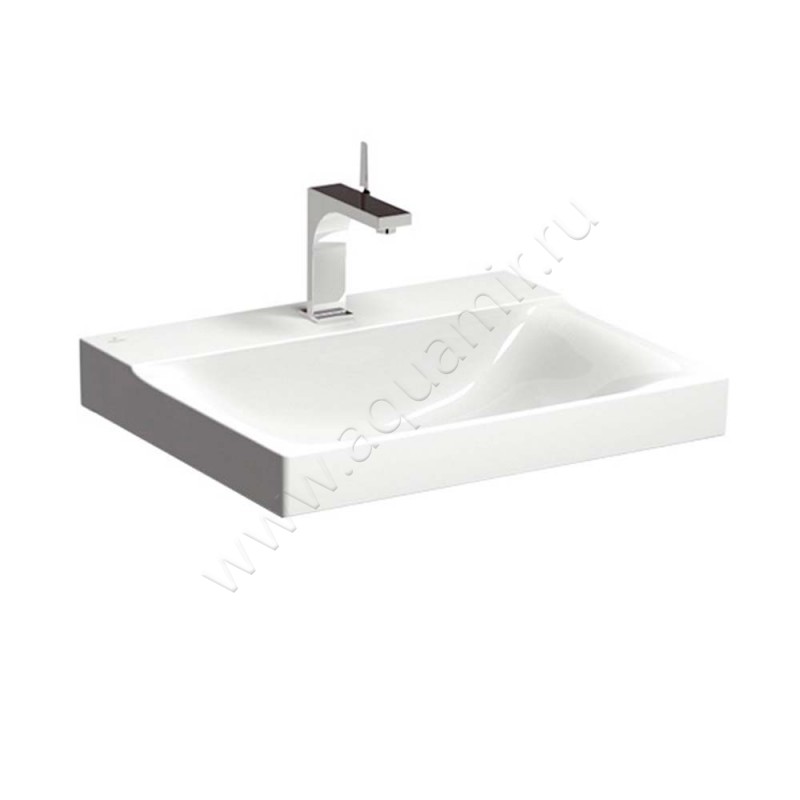 Раковина мебельная накладная Geberit Xeno2 60 см 500530011 в интерьере