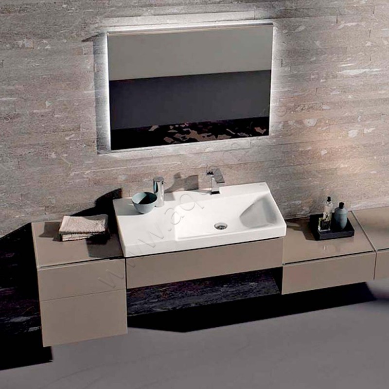 Раковина мебельная накладная Geberit Xeno2 90 см 500535011 в интерьере