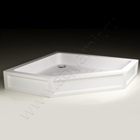 Акриловый поддон для душа Devon & Devon Arabesque 90x90 1DEPDARABPEN90A в интерьере