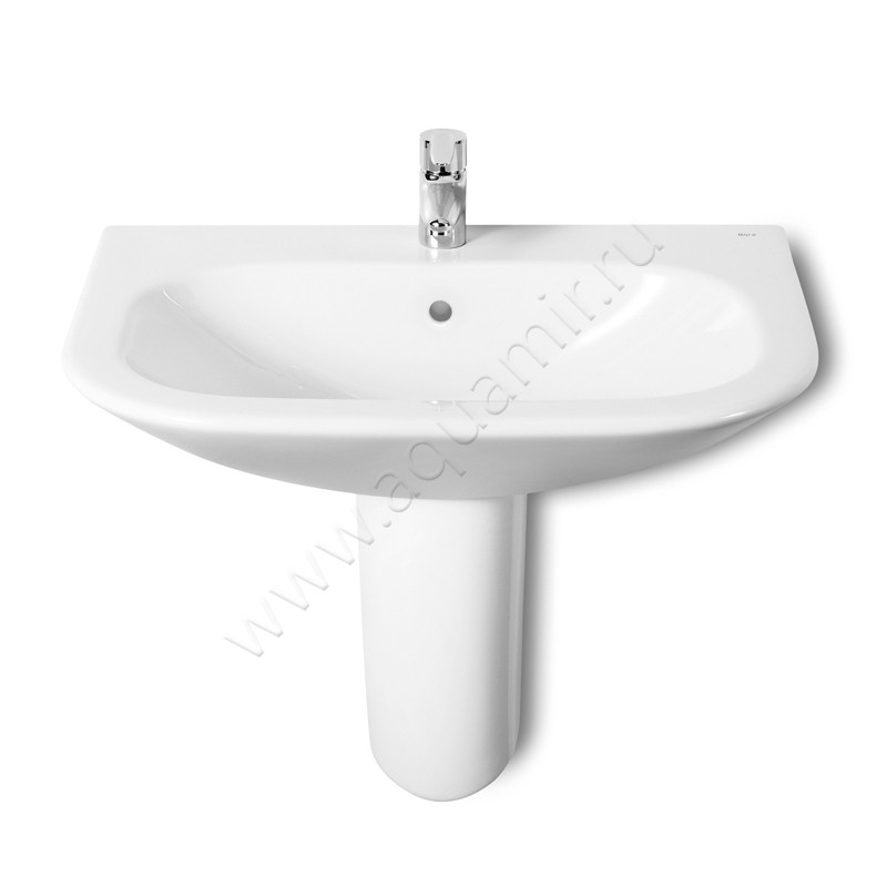 Раковина подвесная Roca Nexo 60 см 7327641000 в интерьере