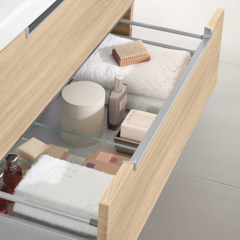 Тумба под раковину Villeroy & Boch Subway 2.0 A69600VJ в интерьере