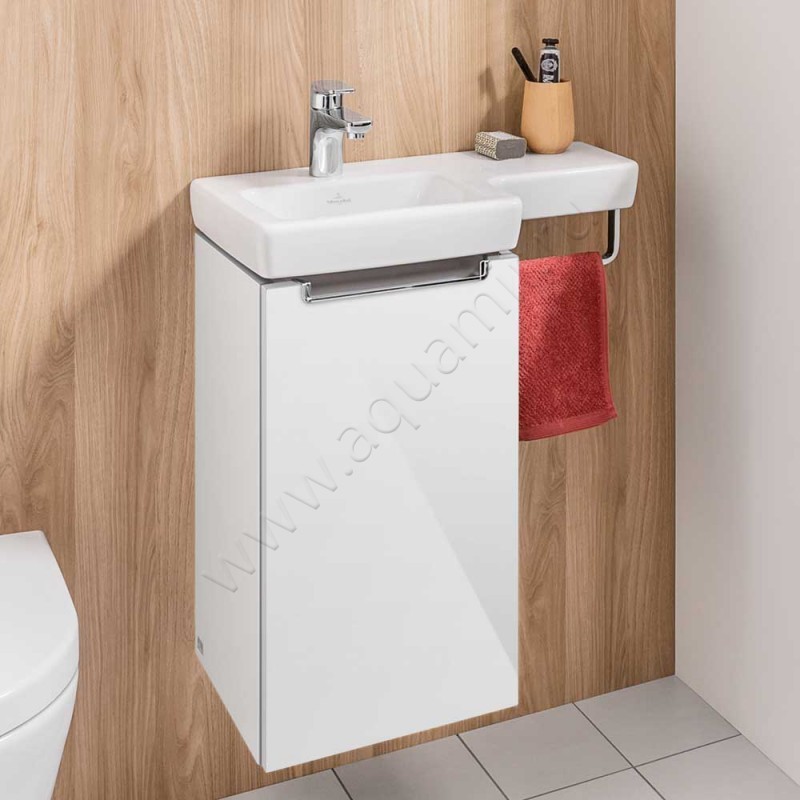 Тумба под раковину Villeroy & Boch Subway 2.0 A81611E1 в интерьере
