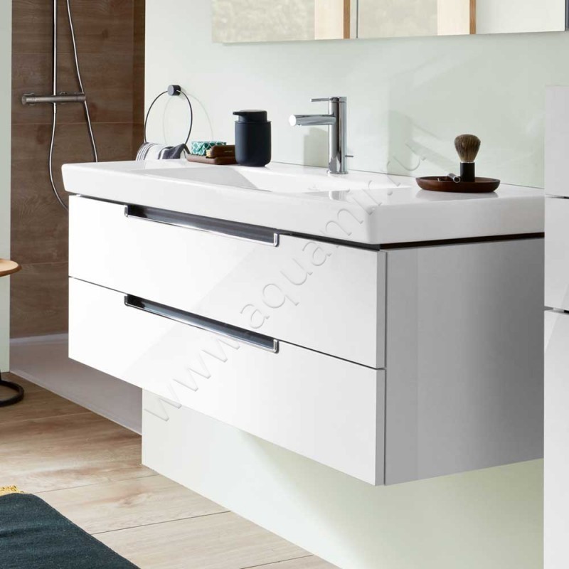 Тумба под раковину Villeroy & Boch Subway 2.0 A69010VJ в интерьере