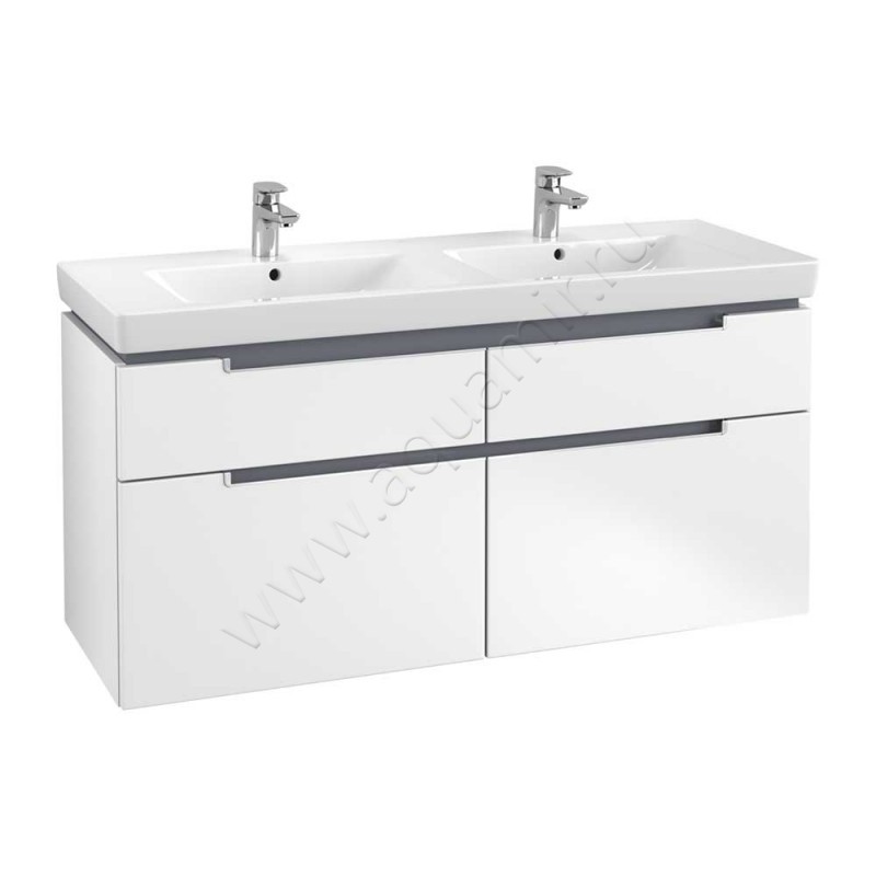 Тумба для раковины Villeroy & Boch Subway 2.0 A91700MS в интерьере