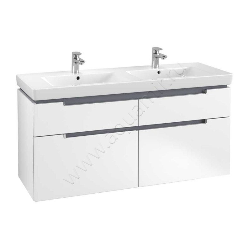 Тумба для раковины Villeroy & Boch Subway 2.0 A91710MS в интерьере