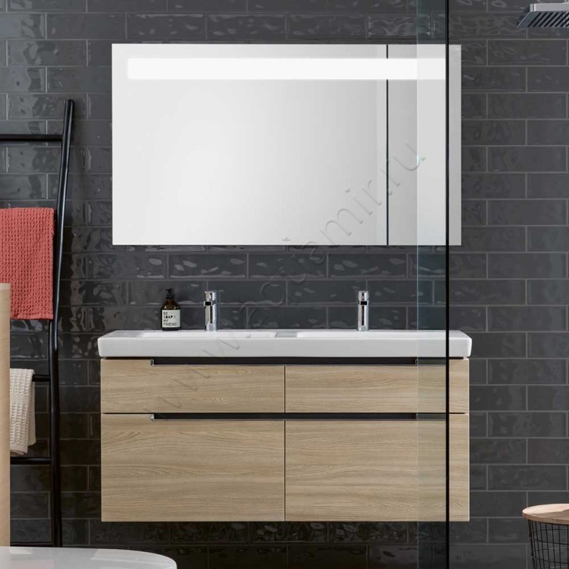 Тумба Villeroy & Boch Subway 2.0 A91710E1 в интерьере