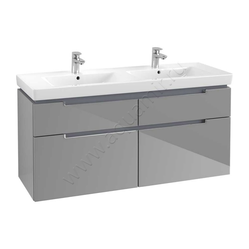 Тумба для раковины Villeroy & Boch Subway 2.0 A91710FP в интерьере