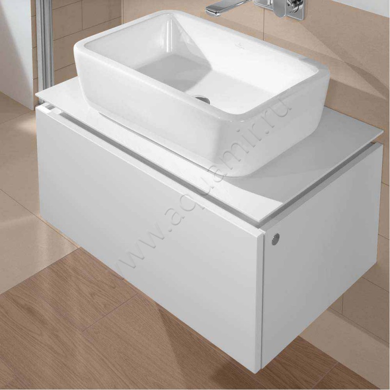 Тумба для раковины Villeroy & Boch Legato B56900DH в интерьере