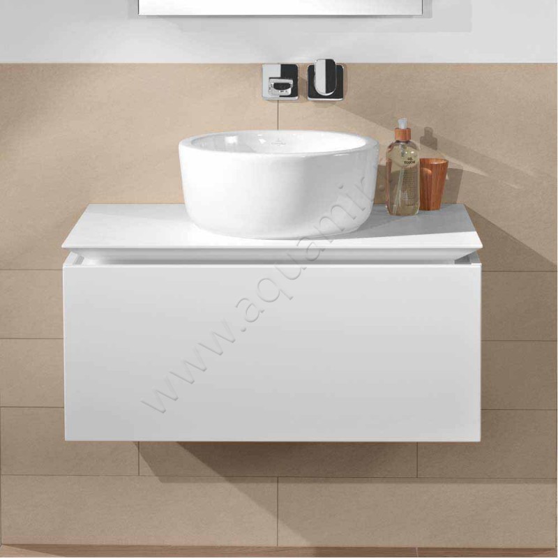 Тумба для раковины Villeroy & Boch Legato B56900E8 в интерьере