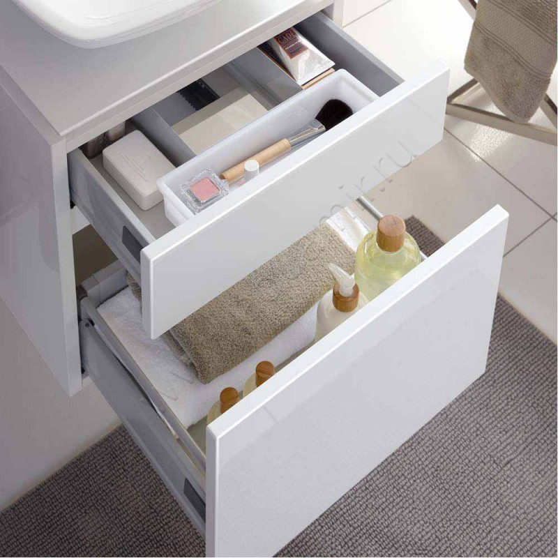 Тумба для раковины Villeroy & Boch Legato B566L0FP в интерьере