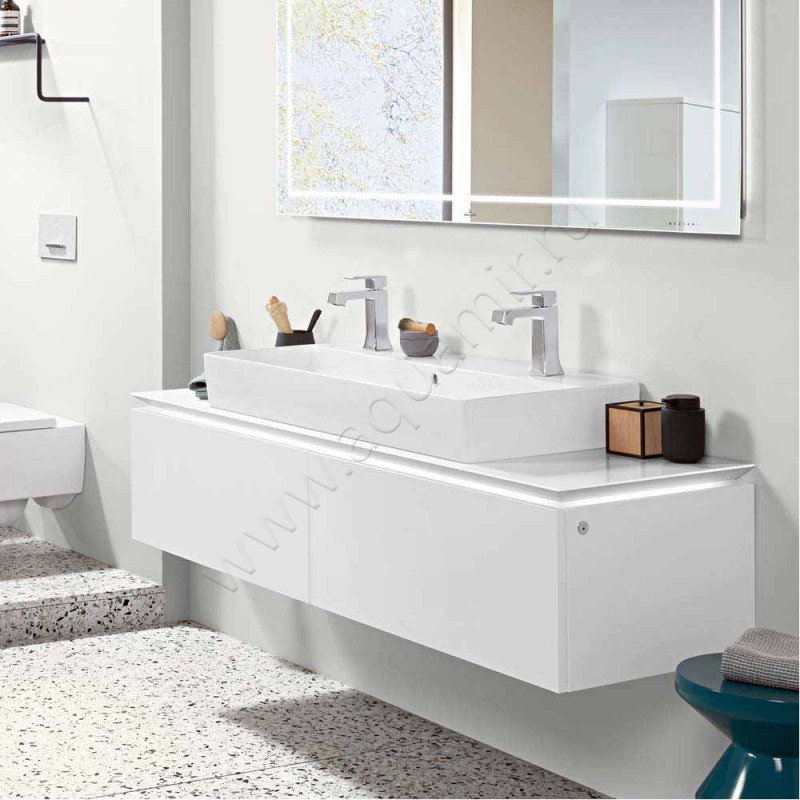 Тумба для раковины Villeroy & Boch Legato B611L0VG в интерьере