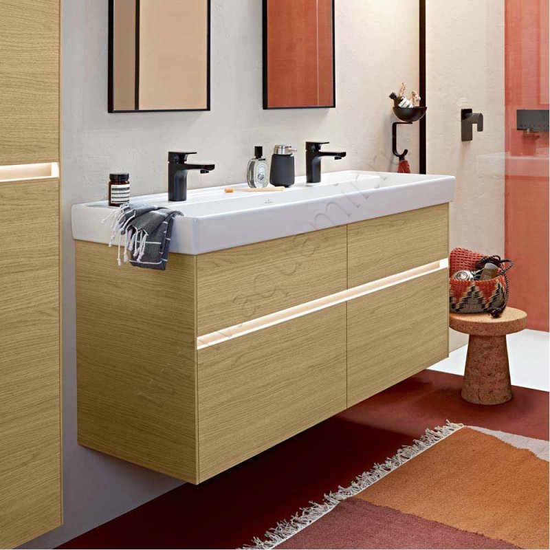 Тумба Villeroy & Boch Collaro C012L0FP в интерьере