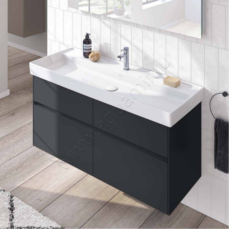 Тумба для раковины Villeroy & Boch Collaro C01200PD в интерьере