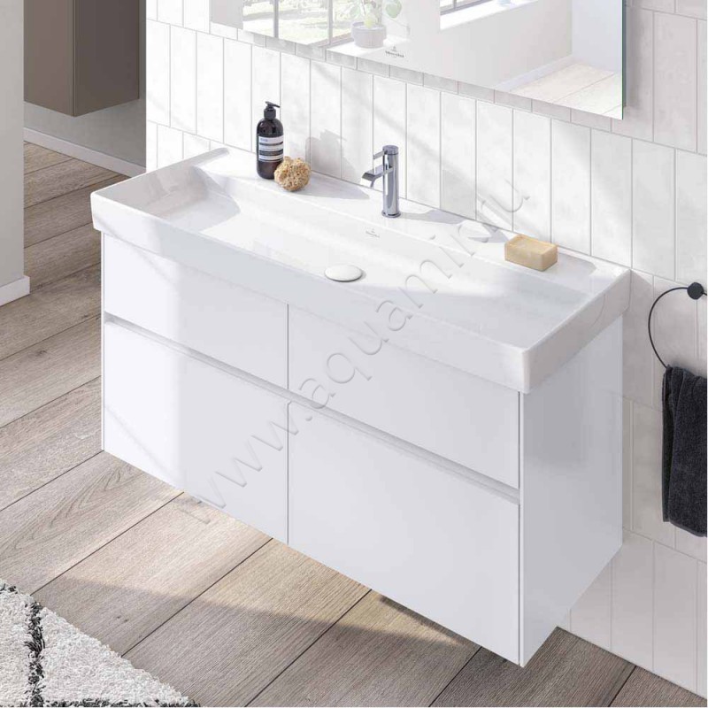 Тумба под раковину Villeroy & Boch Collaro C01200VH в интерьере