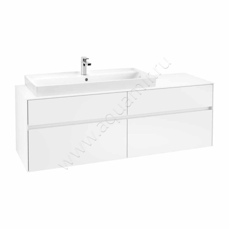 Тумба под раковину Villeroy & Boch Collaro C02900MS в интерьере