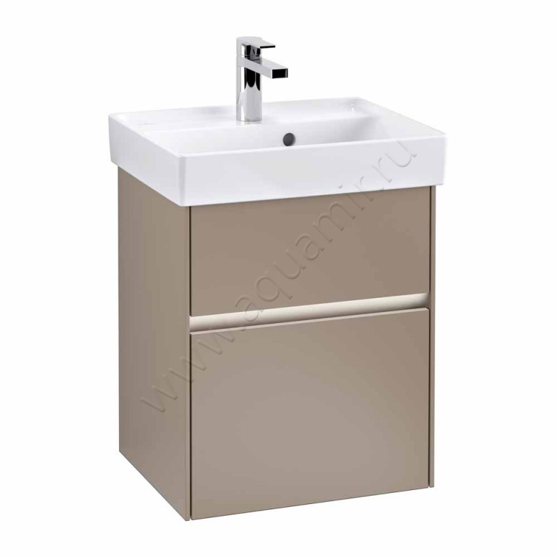 Тумба под раковину Villeroy & Boch Collaro C006L0VG в интерьере