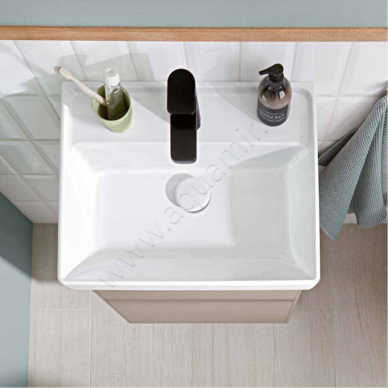 Тумба Villeroy & Boch Collaro C00600VK в интерьере