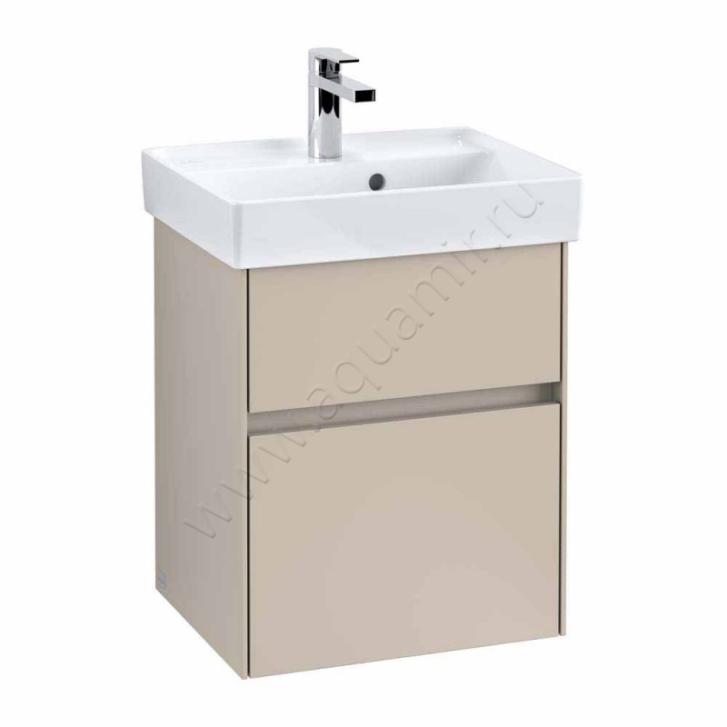 Тумба Villeroy & Boch Collaro C00600VK в интерьере