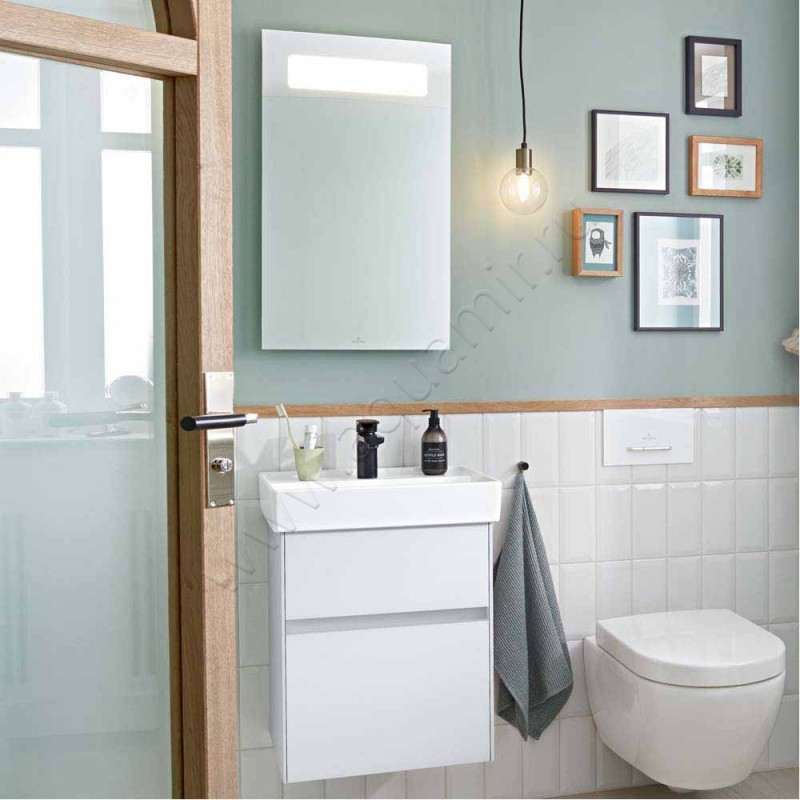 Тумба под раковину Villeroy & Boch Collaro C00600E8 в интерьере