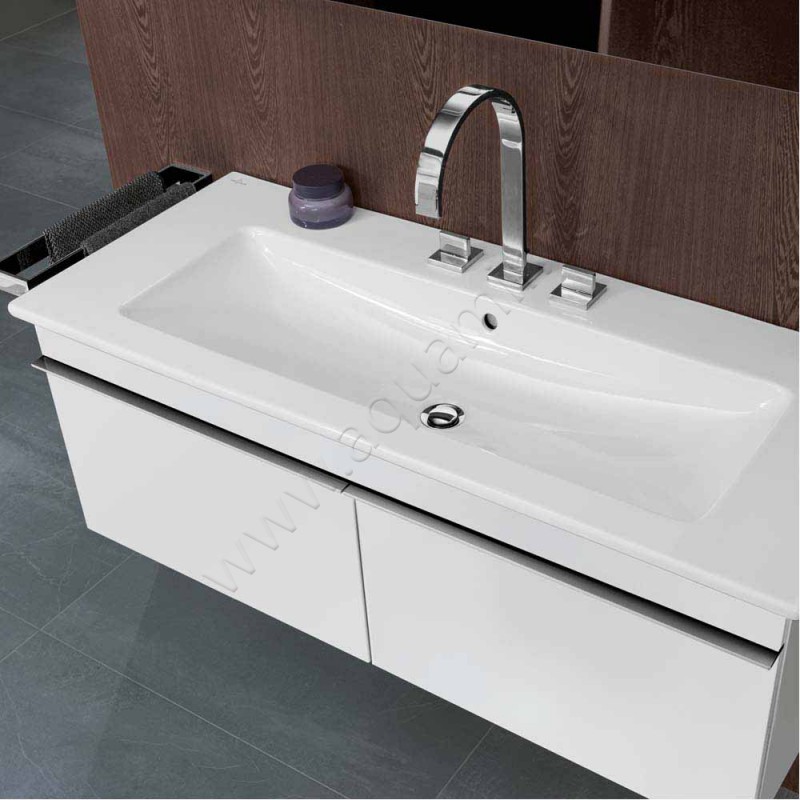Тумба для раковины Villeroy & Boch Venticello A93801MS в интерьере