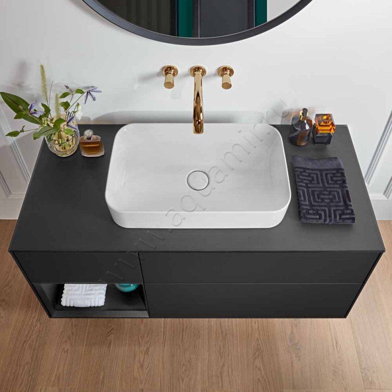 Тумба для раковины Villeroy & Boch Finion F702PDPD в интерьере