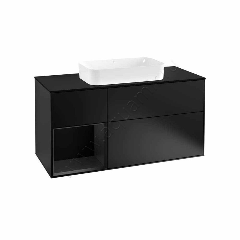 Тумба для раковины Villeroy & Boch Finion F702PDPD в интерьере