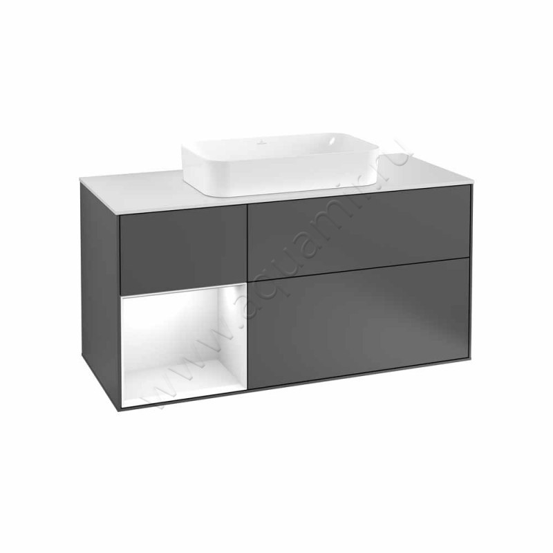 Тумба Villeroy & Boch Finion F701GFGK в интерьере