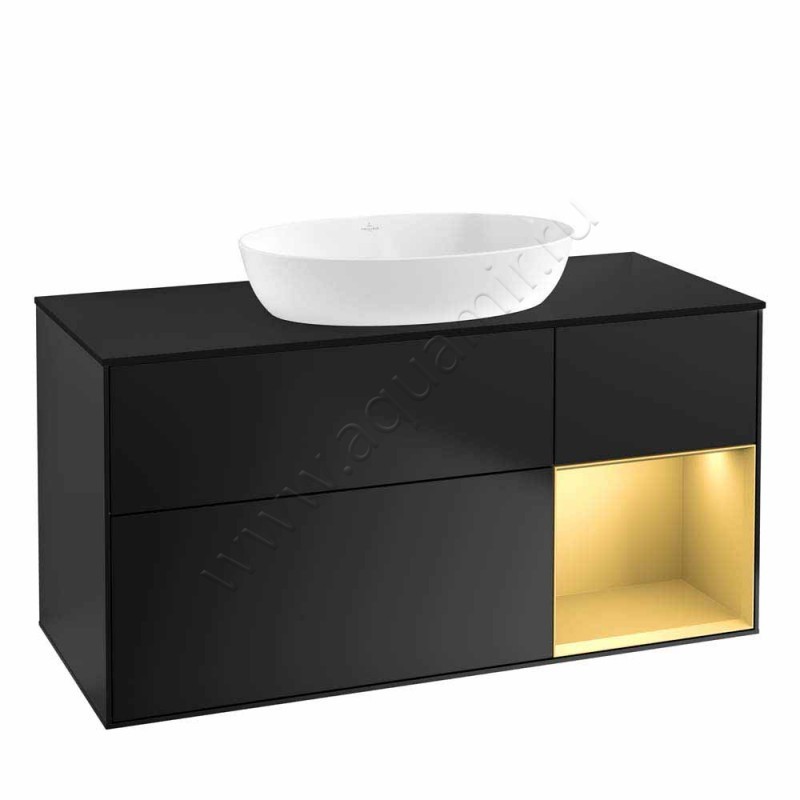 Тумба для раковины Villeroy & Boch Finion FA72HFPD в интерьере