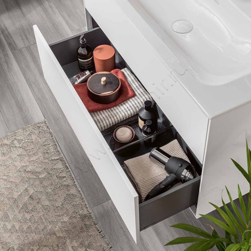 Тумба для раковины Villeroy & Boch Finion F01000MT в интерьере