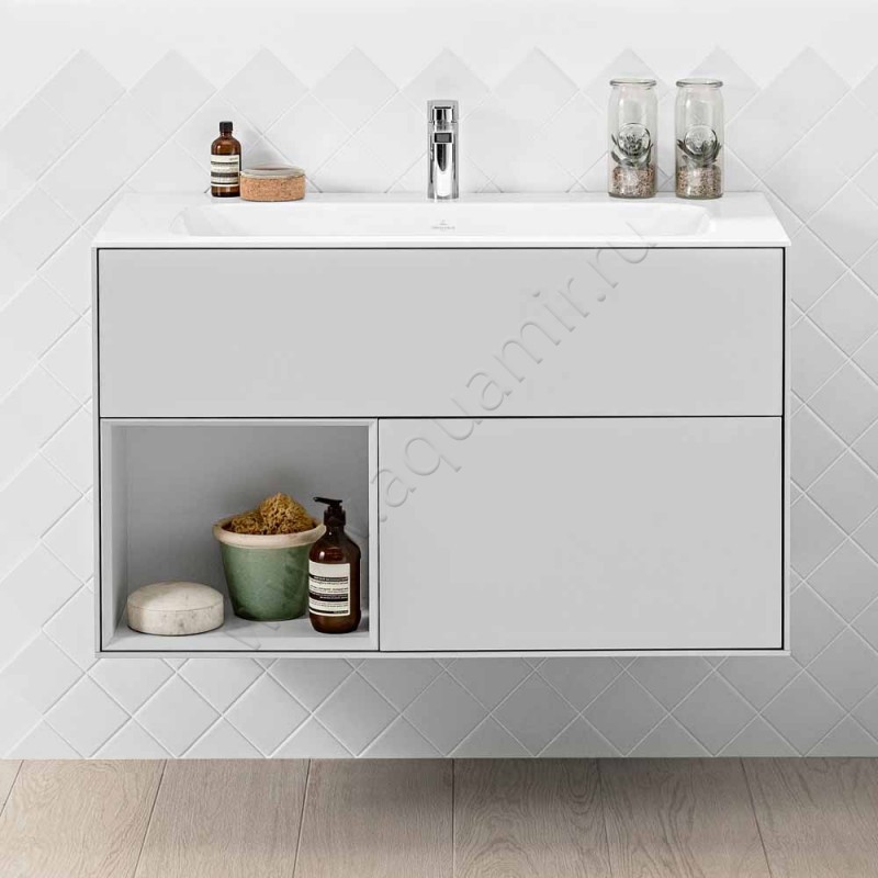 Тумба для раковины Villeroy & Boch Finion G030GJGJ в интерьере