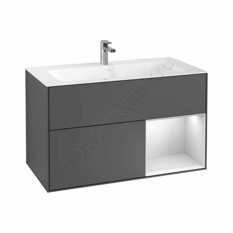 Тумба Villeroy & Boch Finion G040GFGK в интерьере