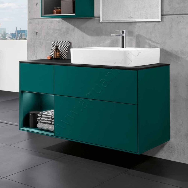 Тумба под раковину Villeroy & Boch Finion F141MTGK в интерьере