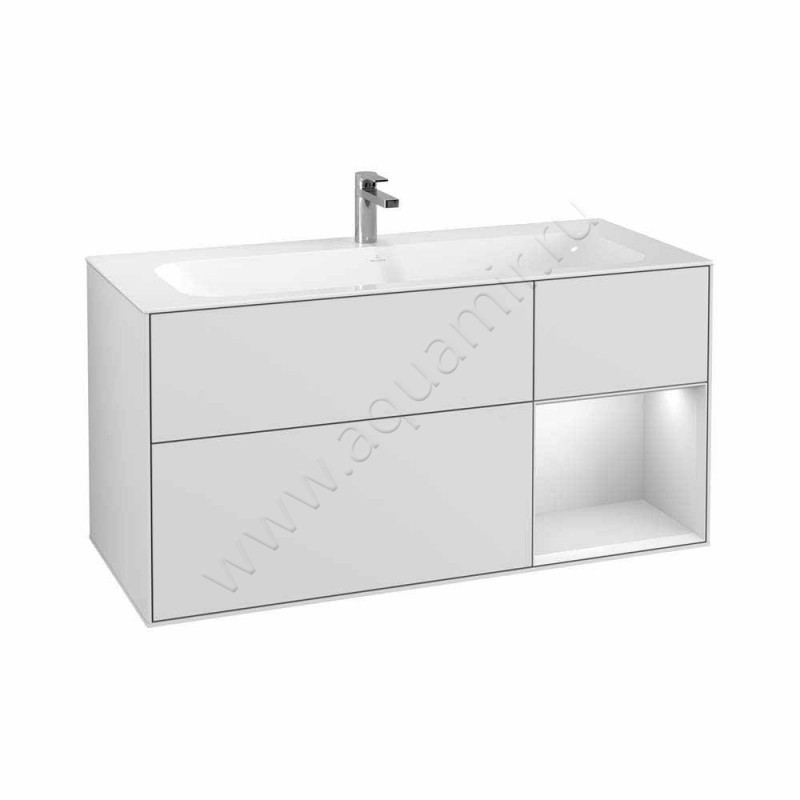 Тумба для раковины Villeroy & Boch Finion F070GFGF в интерьере