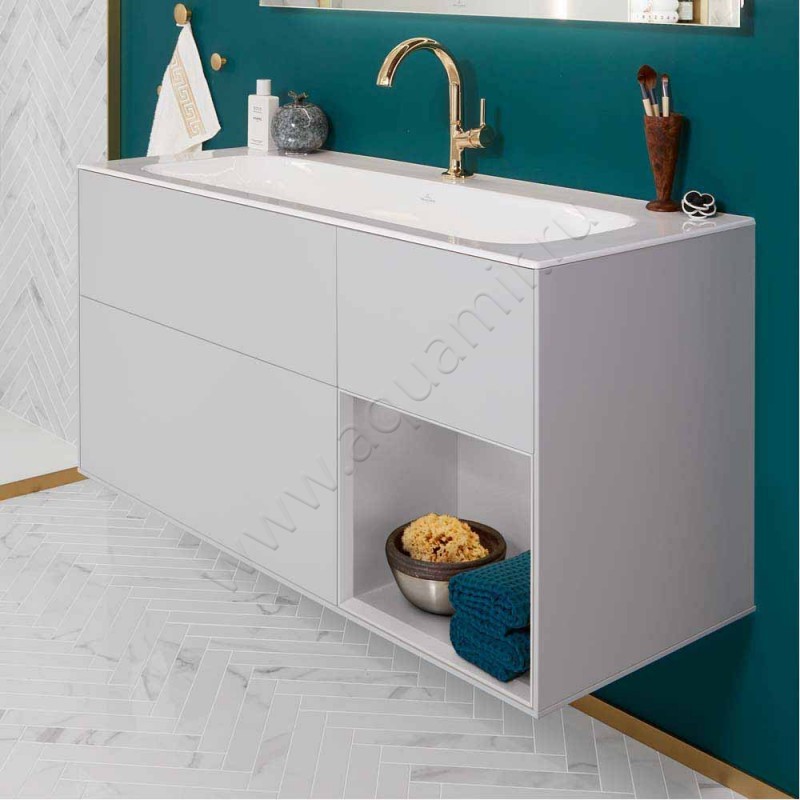 Тумба под раковину Villeroy & Boch Finion F070GJGJ в интерьере