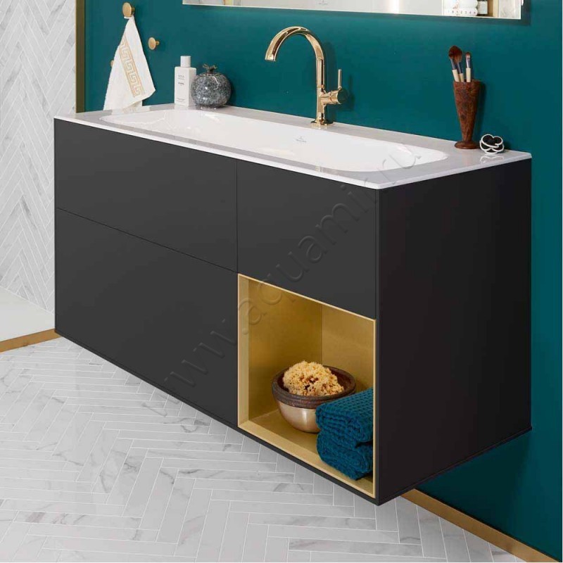 Тумба для раковины Villeroy & Boch Finion F070HFPD в интерьере