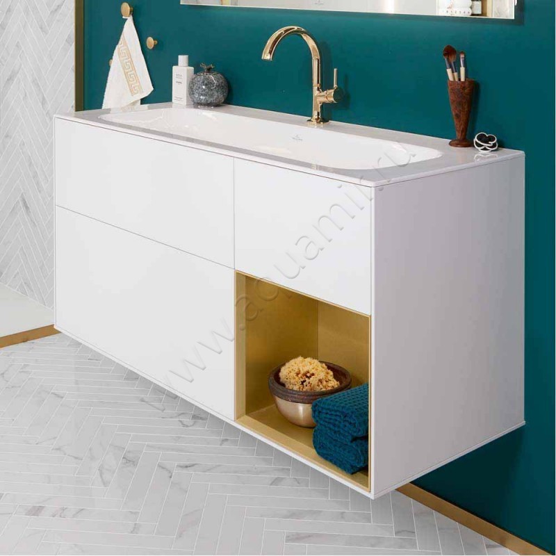 Тумба под раковину Villeroy & Boch Finion F070HFGF в интерьере