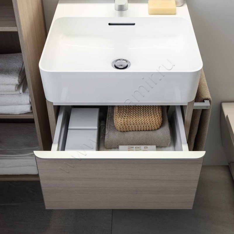 Тумба под раковину Laufen Space 4101421601001 в интерьере