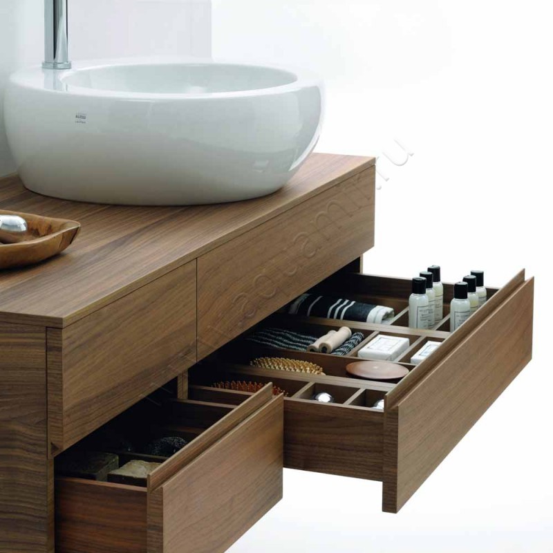 Тумба для раковины Laufen IL BAGNO ALESSI One 4241800976311 в интерьере