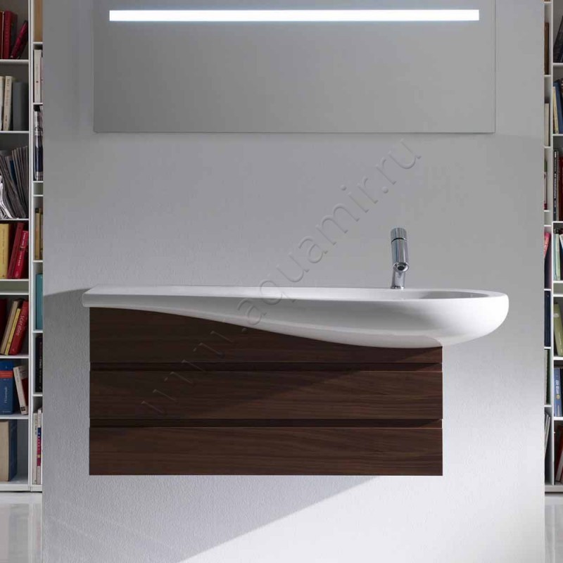 Тумба под раковину Laufen IL BAGNO ALESSI One 4245000976311 в интерьере