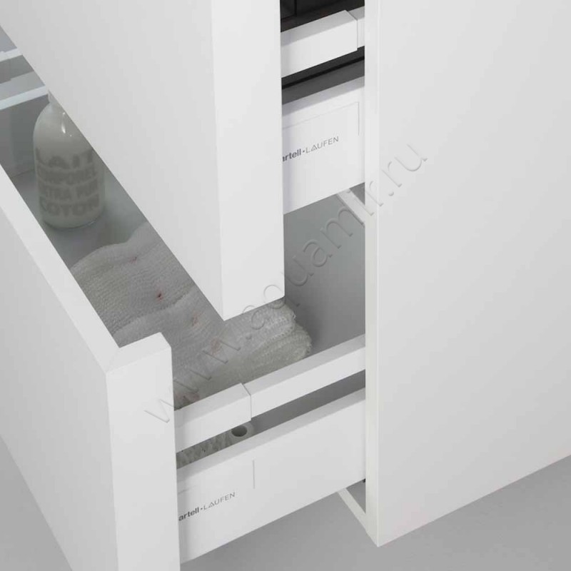 Тумба для раковины Kartell by Laufen 4075080336421 в интерьере