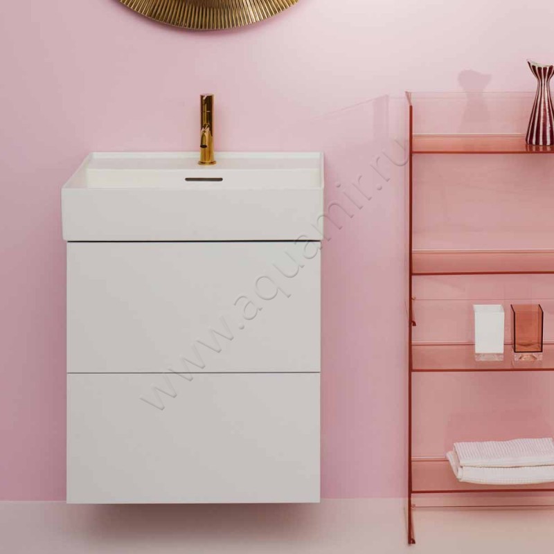 Тумба для раковины Kartell by Laufen 4075690336401 в интерьере