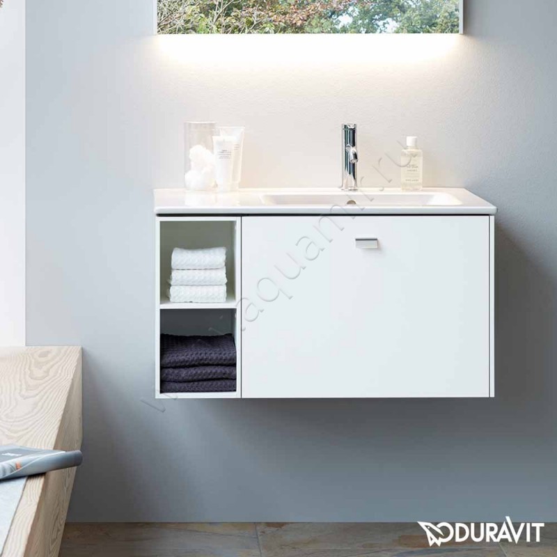 Тумба для раковины Duravit Brioso BR401401053 в интерьере