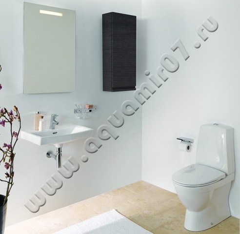 Раковина мебельная накладная Laufen Pro A 55 см 8189510001041 в интерьере