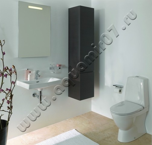 Раковина подвесная Laufen Pro A 65 см 8189530001041 в интерьере