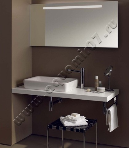 Раковина-чаша накладная Laufen Pro 60 см 8169520001121 в интерьере