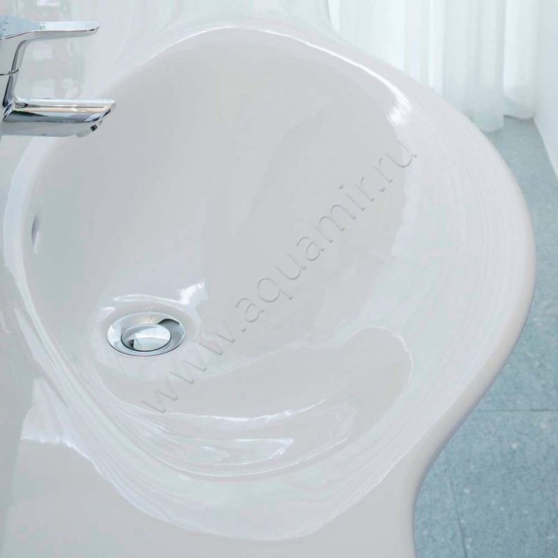 Раковина мебельная накладная Laufen Palace 90 см 8117020001041 в интерьере