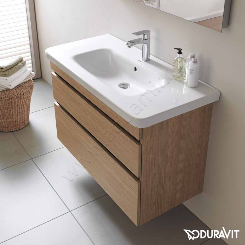 Тумба под раковину Duravit DuraStyle DS648207979 в интерьере