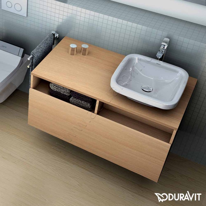 Тумба под раковину Duravit DuraStyle DS6784R7979 в интерьере