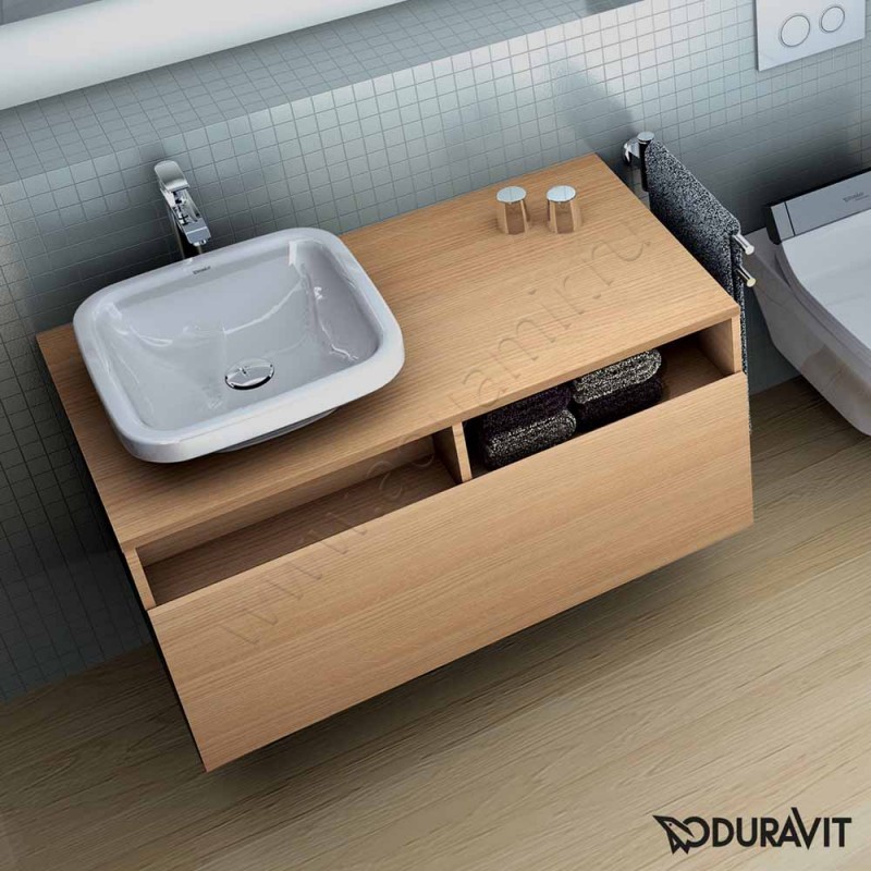 Тумба для раковины Duravit DuraStyle DS6784L7979 в интерьере